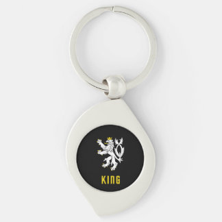 Chaveiro King Lion Crest Keychain