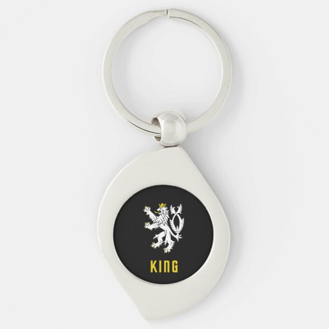 Chaveiro King Lion Crest Keychain (Frente)