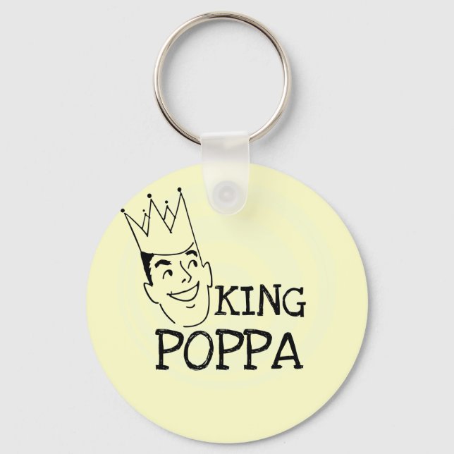 Chaveiro King Poppa T-shirts e presentes (Frente)
