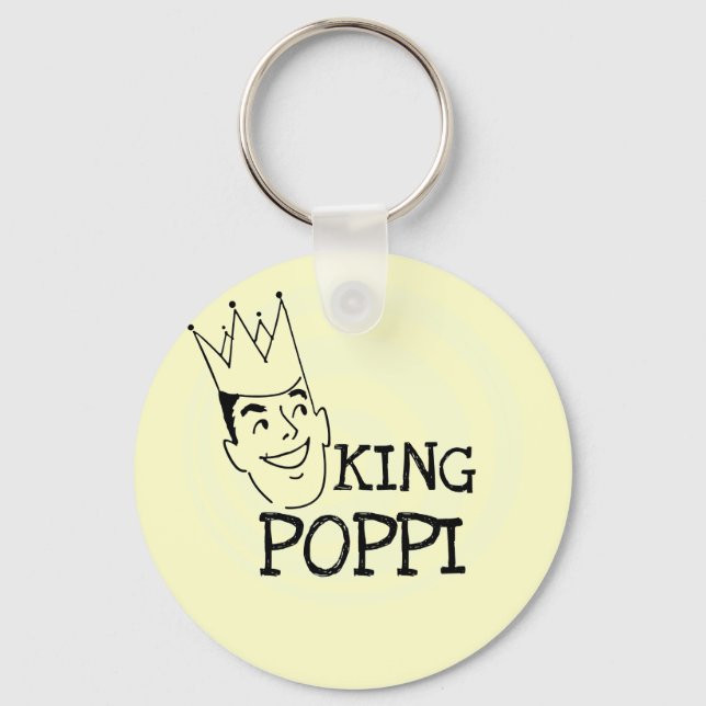Chaveiro King Poppi T-shirts e presentes (Frente)