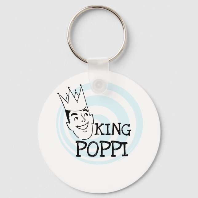 Chaveiro King Poppi T-shirts e presentes (Frente)