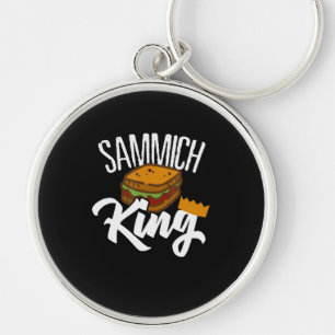 Chaveiro King Sandwich Fars Day Comida Chef Artista Present