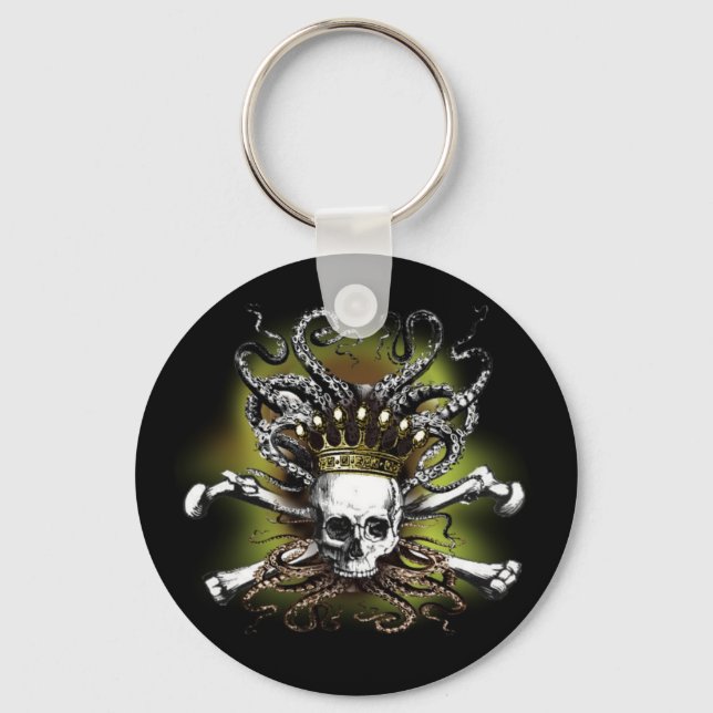 Chaveiro King Squid Skull (Frente)