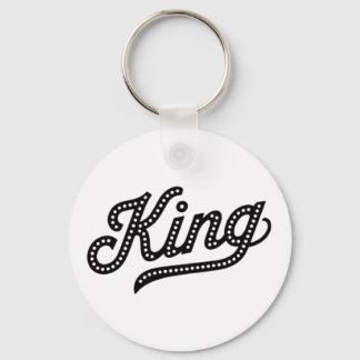 Chaveiro King Typography elegant Design