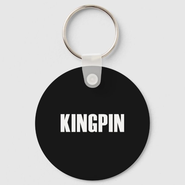 Chaveiro Kingpin Funny Boliches (Frente)
