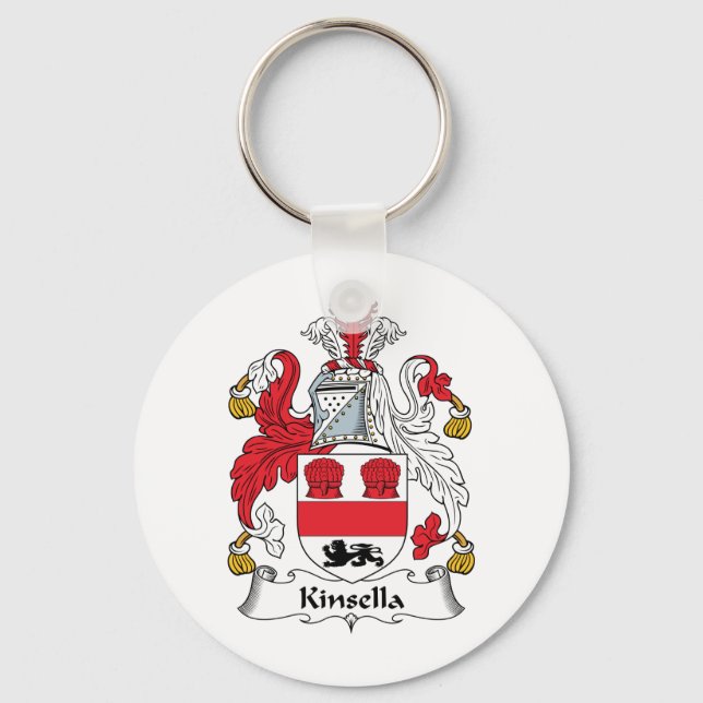 Chaveiro Kinsella Family Crest (Frente)