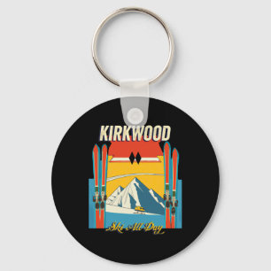 Chaveiro Kirkwood California Ski o dia todo - Rua retrô Vin