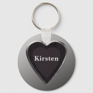 Chaveiro Kirsten Heart Keychain por 369MyName