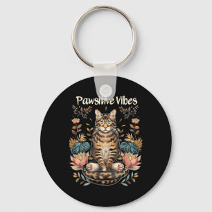 Chaveiro Kit de poses de yoga apenas vibrações positivas ga