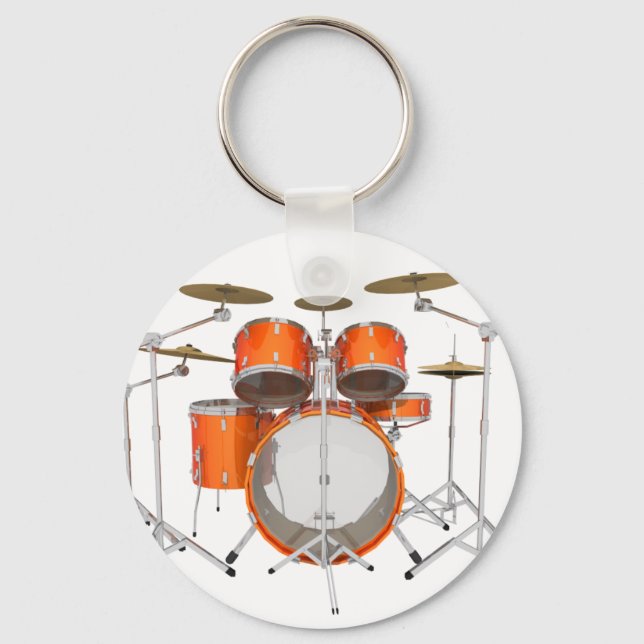 Chaveiro Kit do tambor laranja: (Frente)