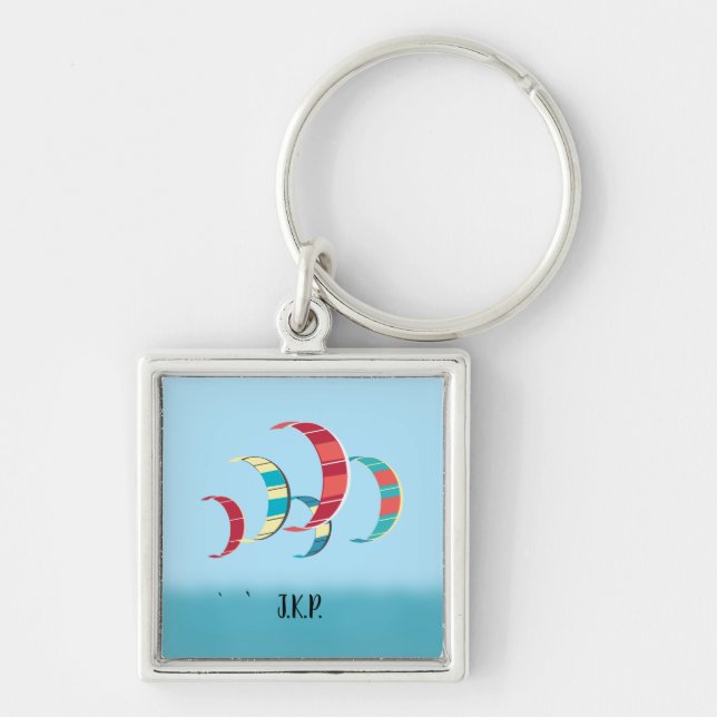 Chaveiro Kite Surfing (Frente)