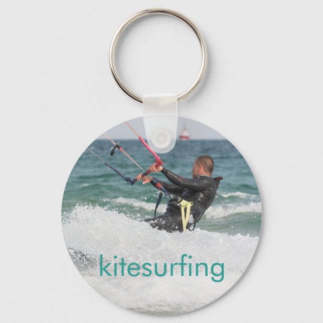 Chaveiro Kitesurfing (Frente)