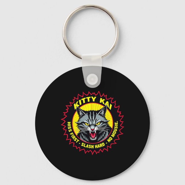 Chaveiro Kitty Kai - Sise Primeiro - Corte Rápido - Sem Rat (Frente)