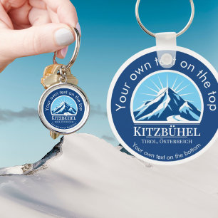 Chaveiro Kitzbühel Tirol Áustria Österreich área de esqui