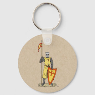 Chaveiro Knight Medieval Early 13 Century