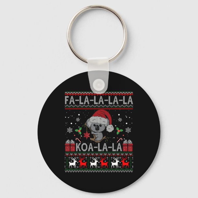 Chaveiro Koala-la-la-Cute Koala Bear - U Natal Australiano (Frente)