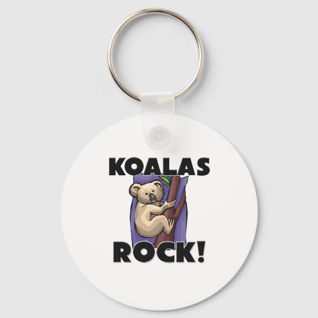 Chaveiro Koalas Rock (Frente)