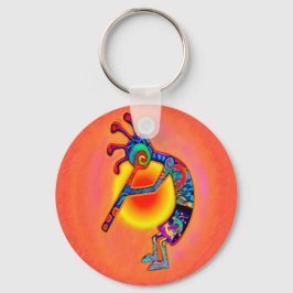 Chaveiro Kokopelli Lizard Sun