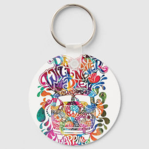 Chaveiro Kombi hippie