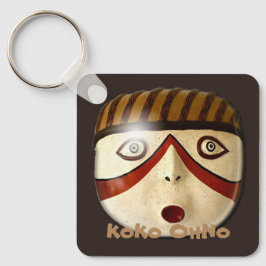 Chaveiro KoNão - Máscara Zuni Kachina - Masker Cheiro