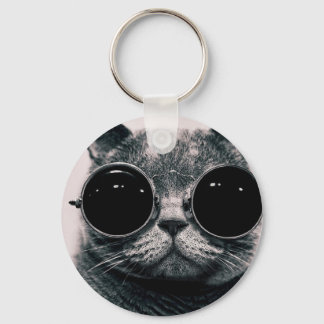 Chaveiro Kool legal de gato com sombras