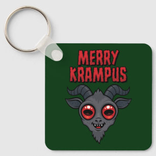 Chaveiro Krampus Alegre Fofo e Assustador