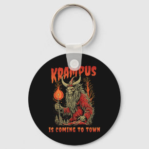 Chaveiro Krampus Está Chegando No Feriado De Natal Da Cidad