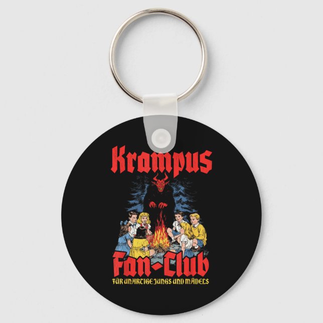 Chaveiro Krampus Fan-club Ugly Xmas German Christmas Demon  (Frente)