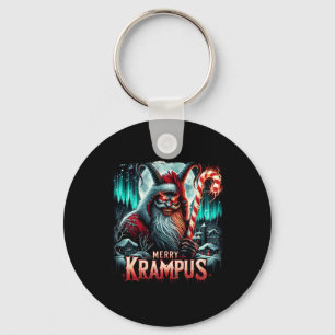Chaveiro Krampus Feliz Escura Krampus Natal Mítico Natal Xm