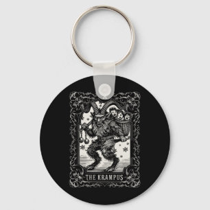 Chaveiro Krampus Tarot Card Design de Natal Mau Pa