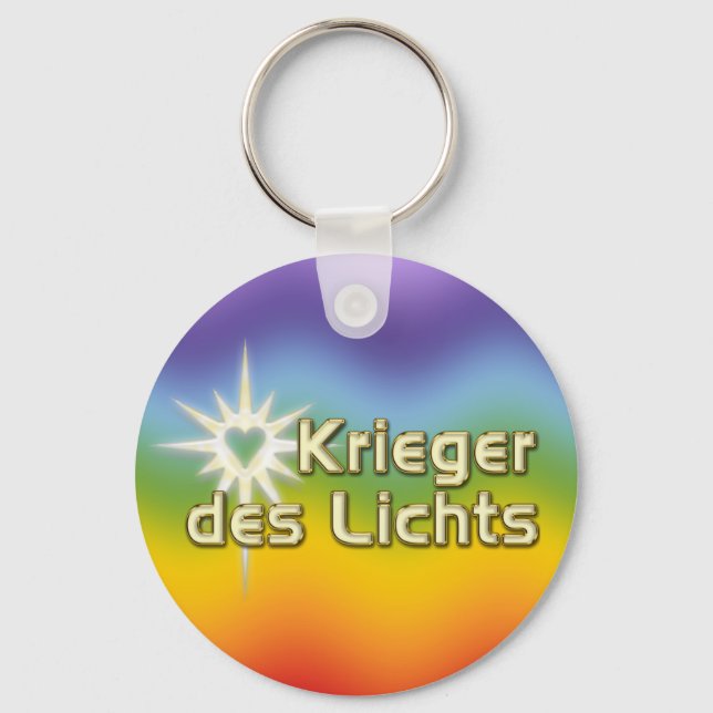 Chaveiro KRIEGER DES LICHTS | cor castanha (Frente)