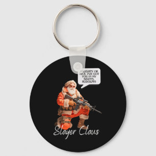 Chaveiro Kris Kringle Festivo Caça Natal Papai Noel Camo