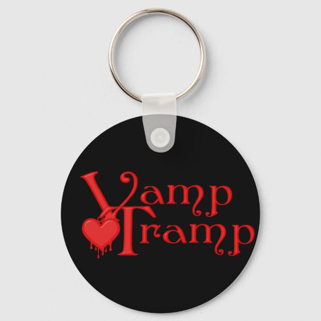 Chaveiro KRW Vamp Tramp Sangue Derrubando Coração (Frente)