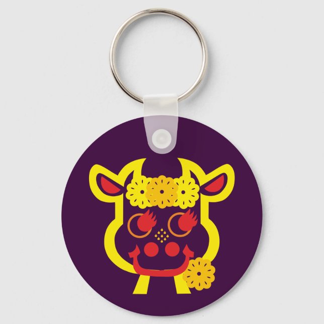 Chaveiro Kuh Schlüsselanhänger (Frente)