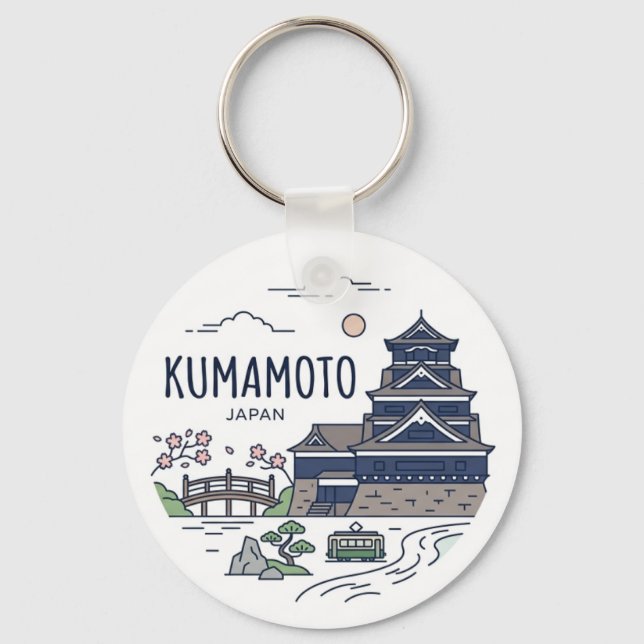 Chaveiro Kumamoto (Frente)
