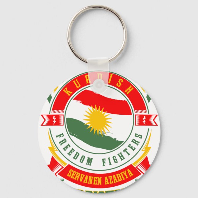 Chaveiro kurdistan KURDISTAN Peshmerga Freedom Warrior (Frente)