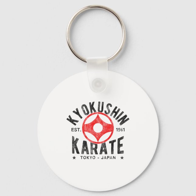 Chaveiro Kyokushin Karate Do Martial Arts Japan Tokyo Vinta (Frente)