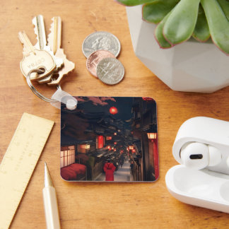 Chaveiro Kyoto Night Lantern Walk Keychain