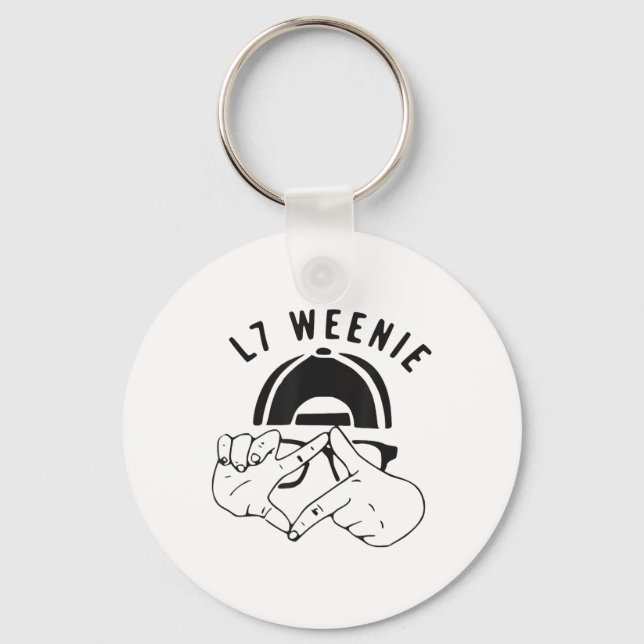 Chaveiro L7 Weenie Jovens Engraçadas Meninos Baseball _1 (Frente)