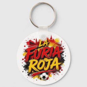 Chaveiro La Furia Roja - apelido da seleção espanhola