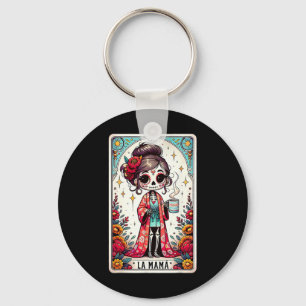 Chaveiro La Mamá Tarot Card Engraçado Mãe Mexicana Mãe Espa