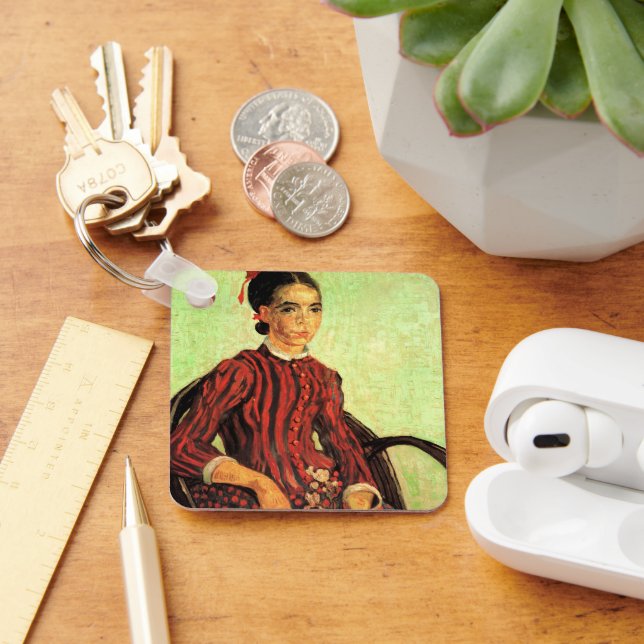 Chaveiro La Mousme, Sentada de Vincent van Gogh (Mesa)