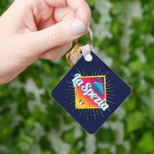 Chaveiro La Spezia Liguria Itália Retro Cruise Ship Vintage