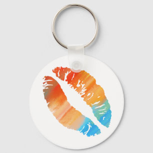 Chaveiro Lábios à moda