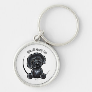 Chaveiro Labradodle preto IAAM