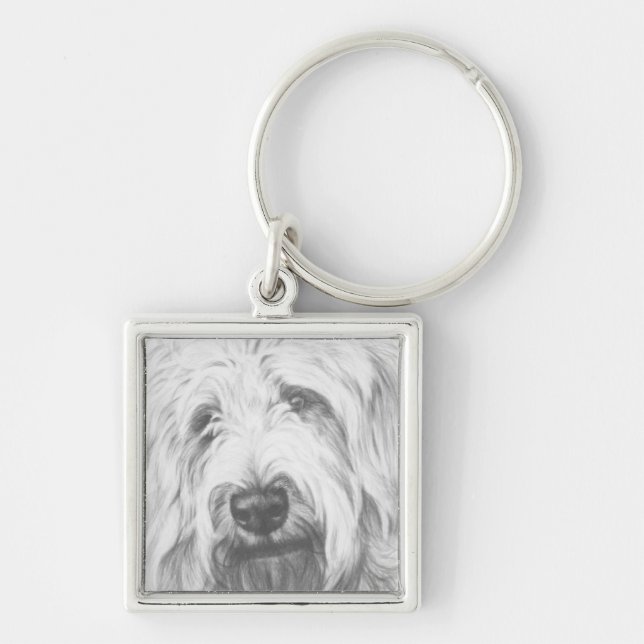 Chaveiro Labradoodle (Frente)