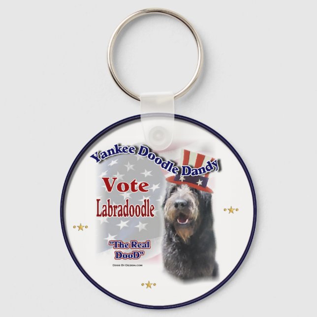 Chaveiro Labradoodle Gifts (Frente)