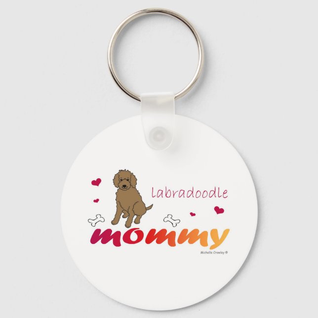 Chaveiro LabradoodleChoco (Frente)