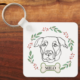 Chaveiro Labrador Dog Presente de Natal Personalizado