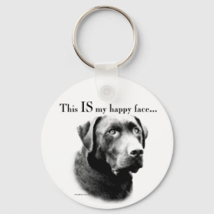 Chaveiro Labrador Happy Face